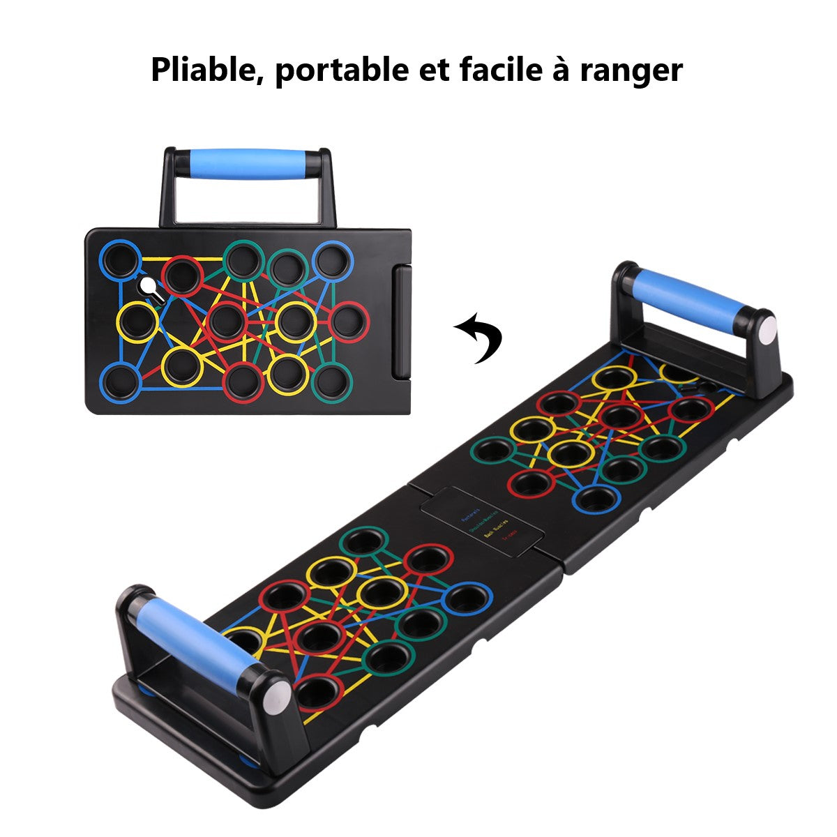 Multifunktionales Liegestützbrett