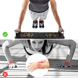 Multifunktionales Liegestützbrett