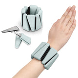 Poids de Poignet & Cheville (2 x 500 g, Silicone Premium) Onamaste — accessoire ouvert