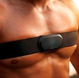 Capteur Cardiaque Connecté Bluetooth & ANT+ Onamaste — porté en action