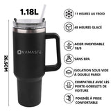 Thermos Isotherme 1,2L Onamaste — vue de face