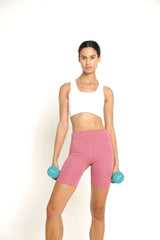 Short Cycliste Femme Taille Haute