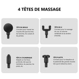 Mini Pistolet de Massage Onamaste — détail matière