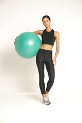 Legging Sport Femme Anti Transpirant noir