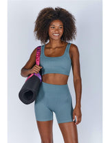 Brassière de Sport Maintien Fort vert