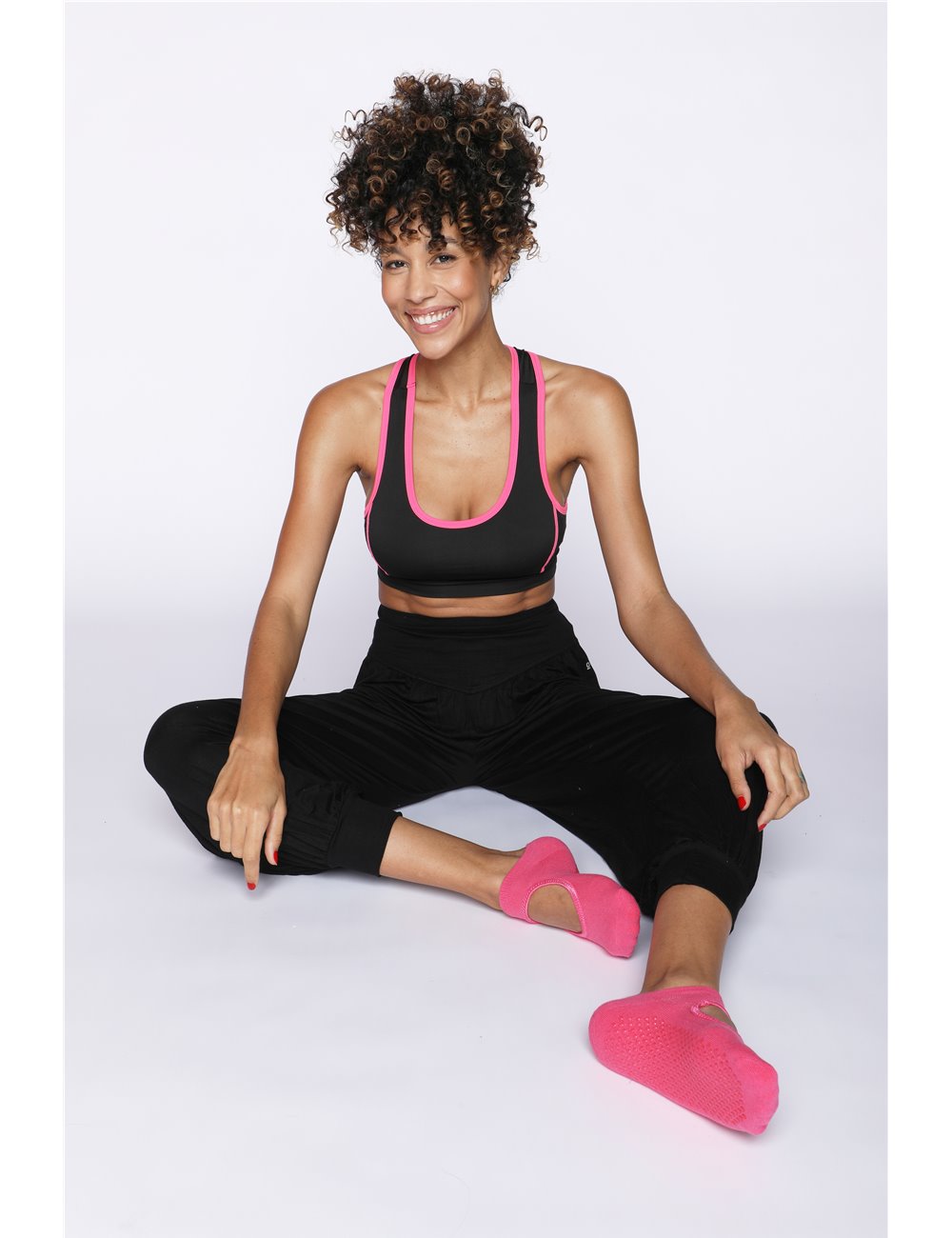 Paar Yoga-Socken